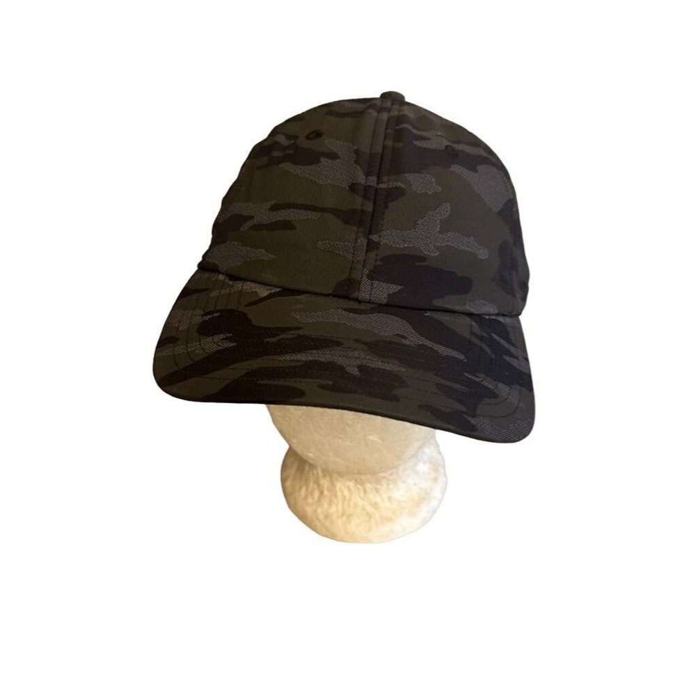Athleta Blue Camouflage Workout Hat‎ Cap Adjustable